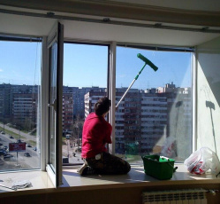 Мытье окон в однокомнатной квартире Барабинск